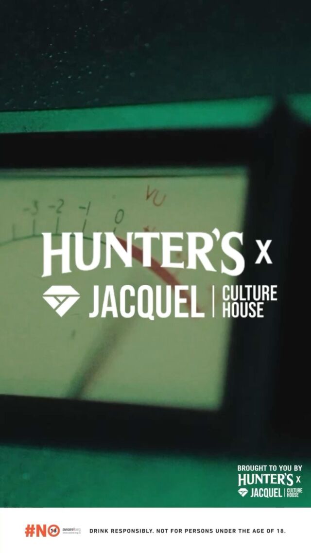 Masterclass - Tune in to the Hunter’s YT or FB channel on the 14th of May for a live episode of the Masterclass. Watch Fostee’s take the first step towards mastery! 🙂‍↔️💚

#HuntersXJacquelCultureHouse #HuntersFostaTheSound